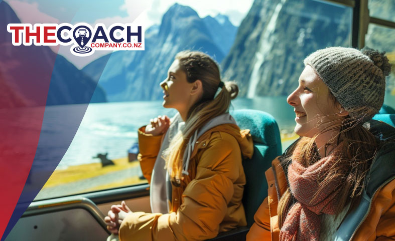 Luxury Coach Touring Milford Sound - Group Travel New Zealand, May 2024, Coachhire in New Zealand